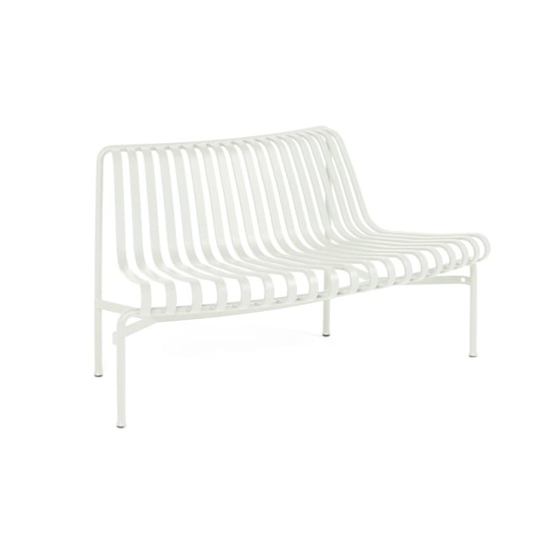 HAY Palissade Park Dining Bench – Out Add-on Cream White