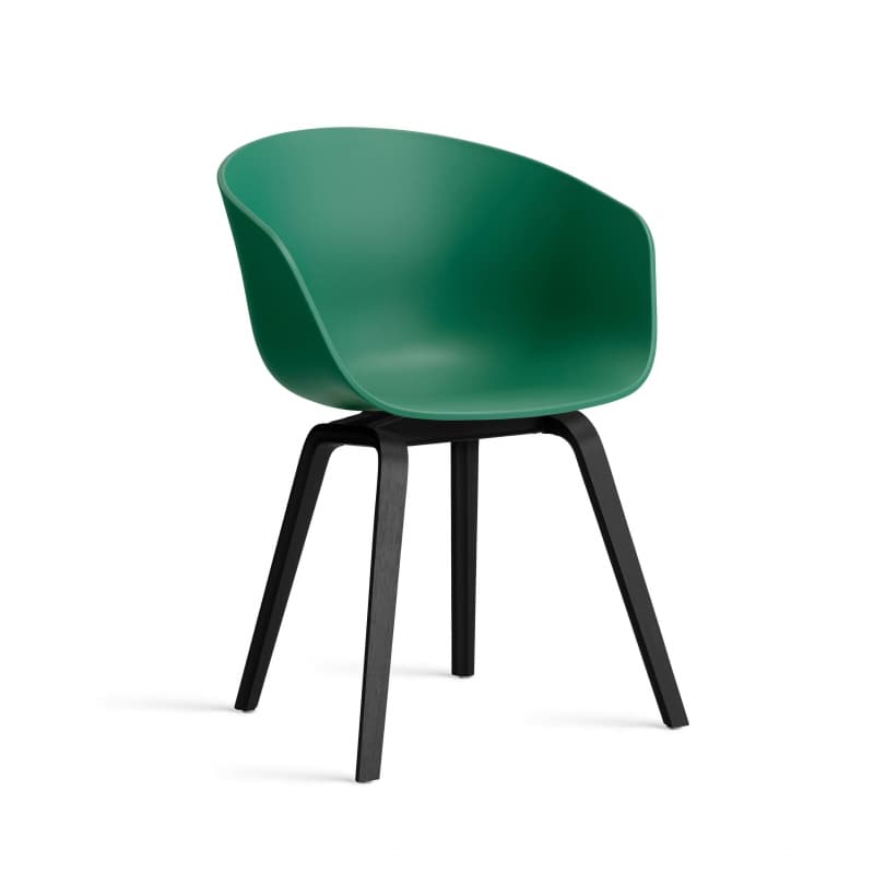 HAY AAC 22 Eg, sortbejdset Teal Green