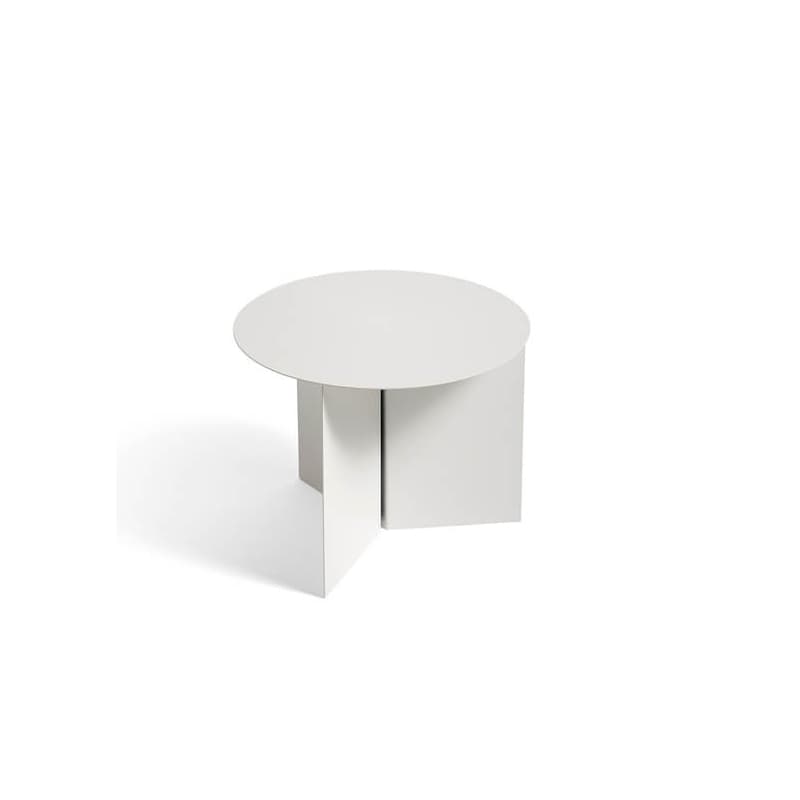 HAY Slit Table, Round Ø45 White