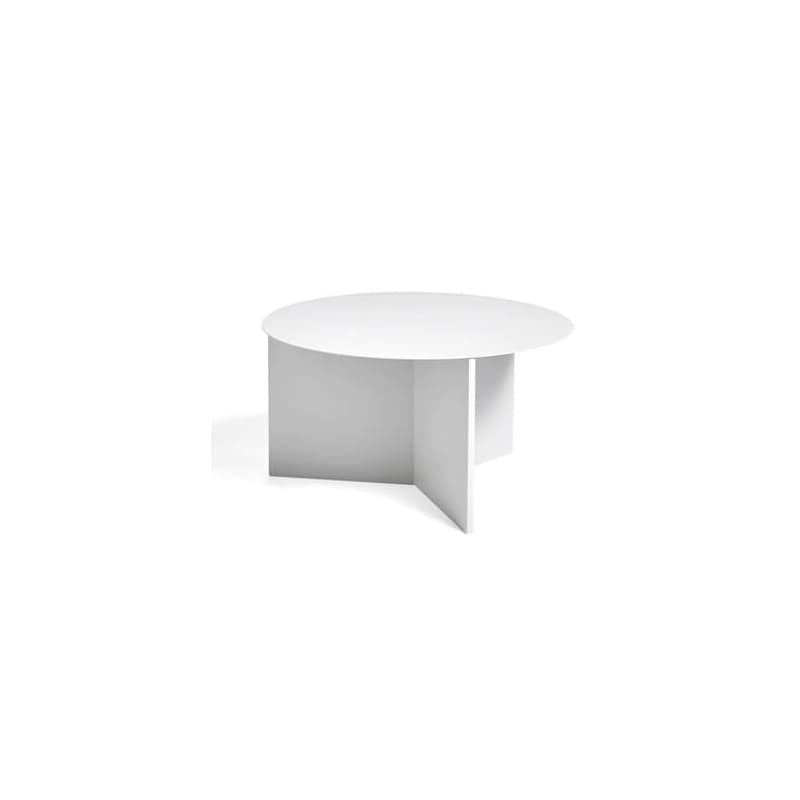 HAY Slit Table, Round Ø65 White