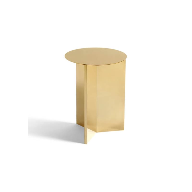 HAY Slit Table, High Brass
