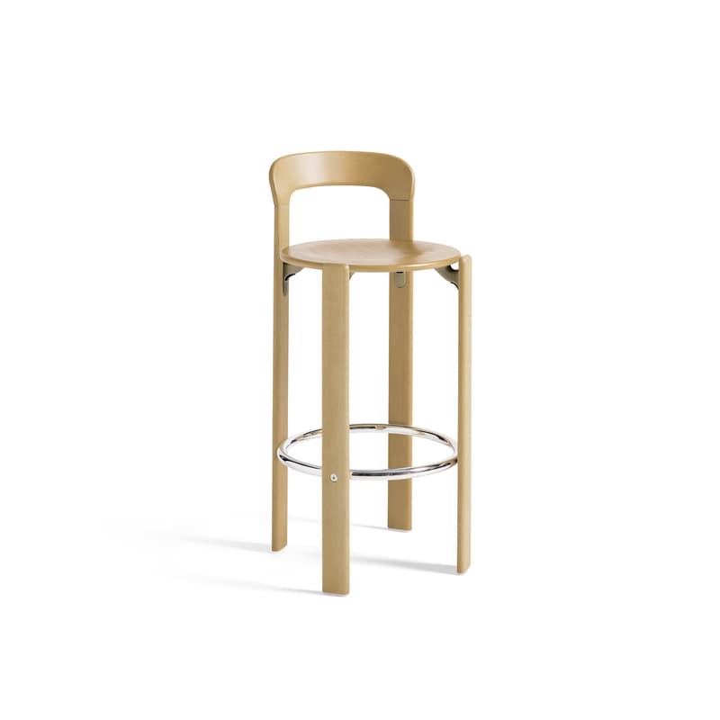 HAY Rey Bar Stool Golden 75 cm.