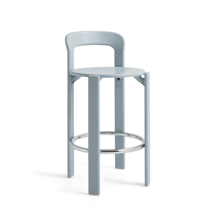 HAY Rey Bar Stool 65 cm. Slate Blue