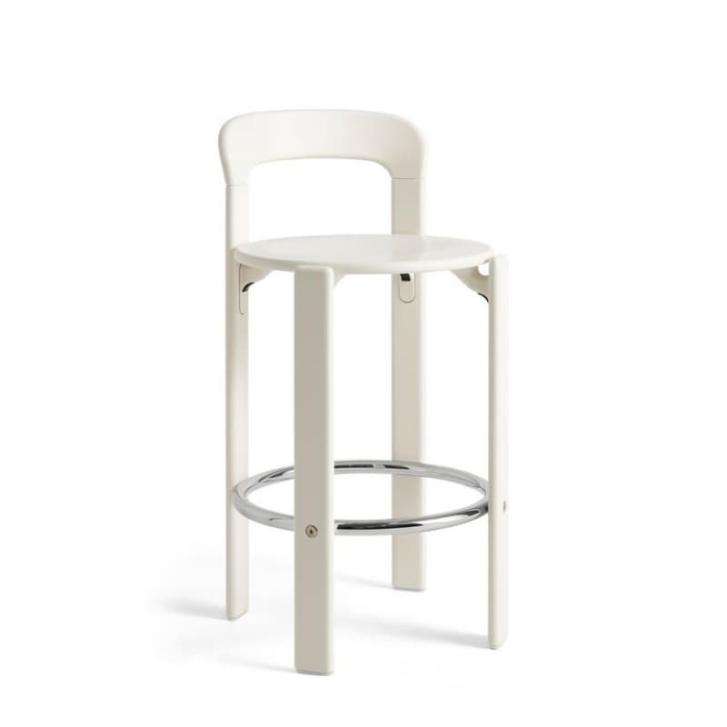 HAY Rey Bar Stool Cream White 65 cm.