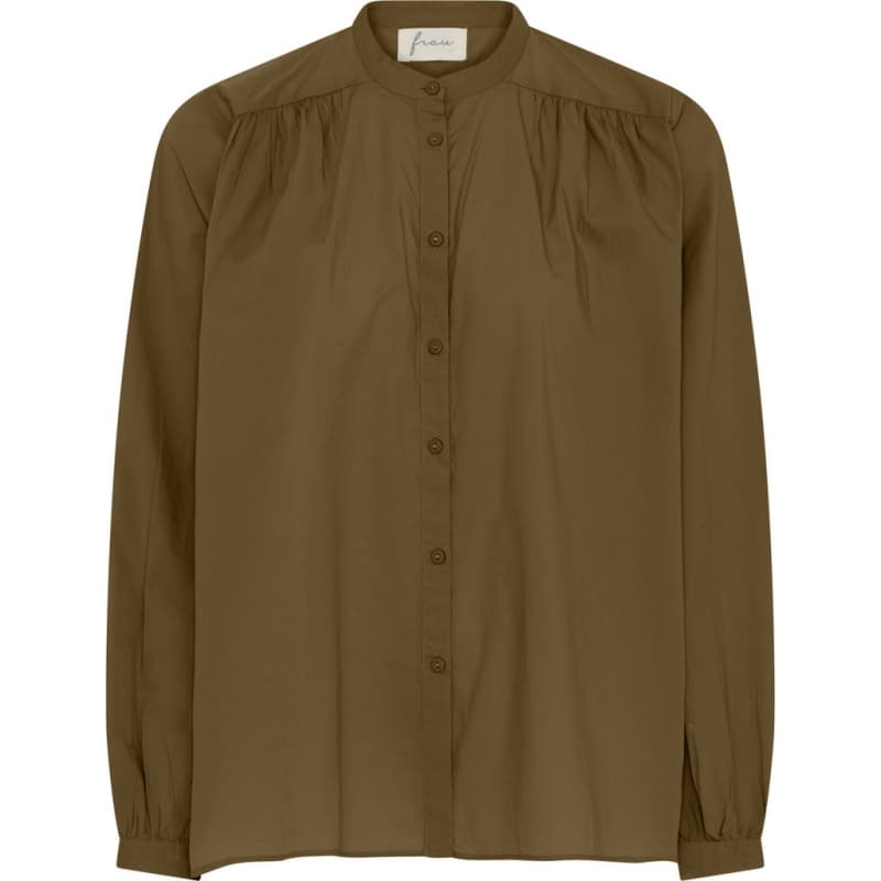 Frau Florence Skjorte Military Olive