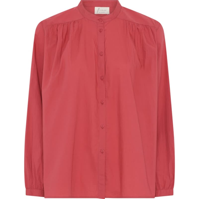 Frau Florence Skjorte Garnet Rose
