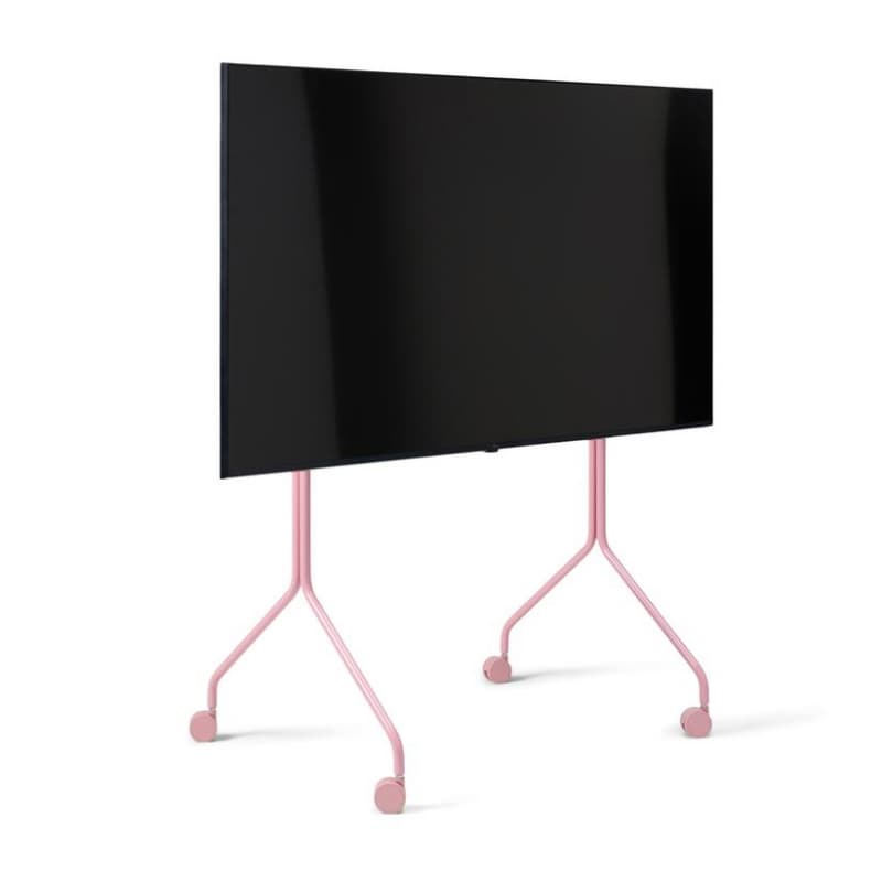 Pedestal Moon Rollin' Tall TV Stander Bubble Gum