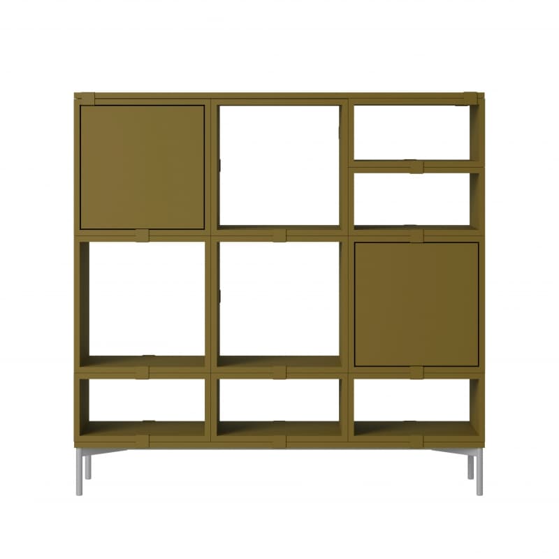 Muuto Stacked Opstilling 3 Brown Green