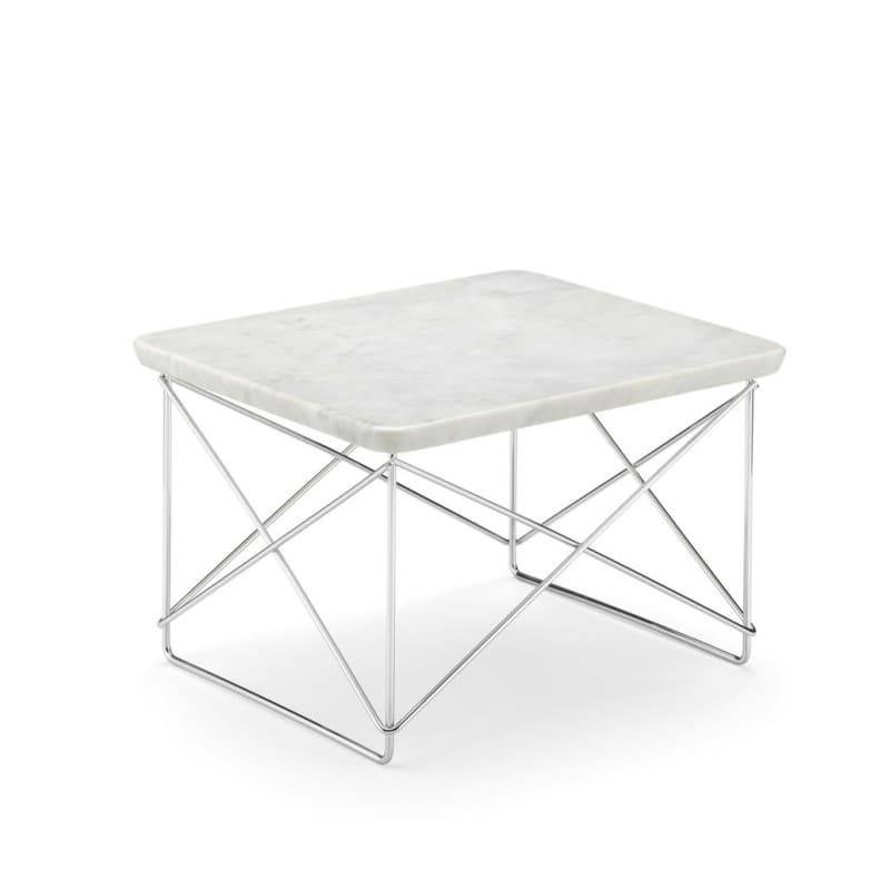 Vitra Occasional Table LTR Carrera Marble/Chrome