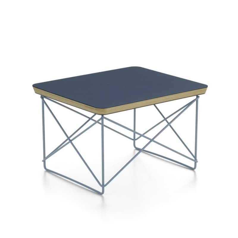 Vitra Occasional Table LTR Smoke Blue Linoleum/Smoke Blue