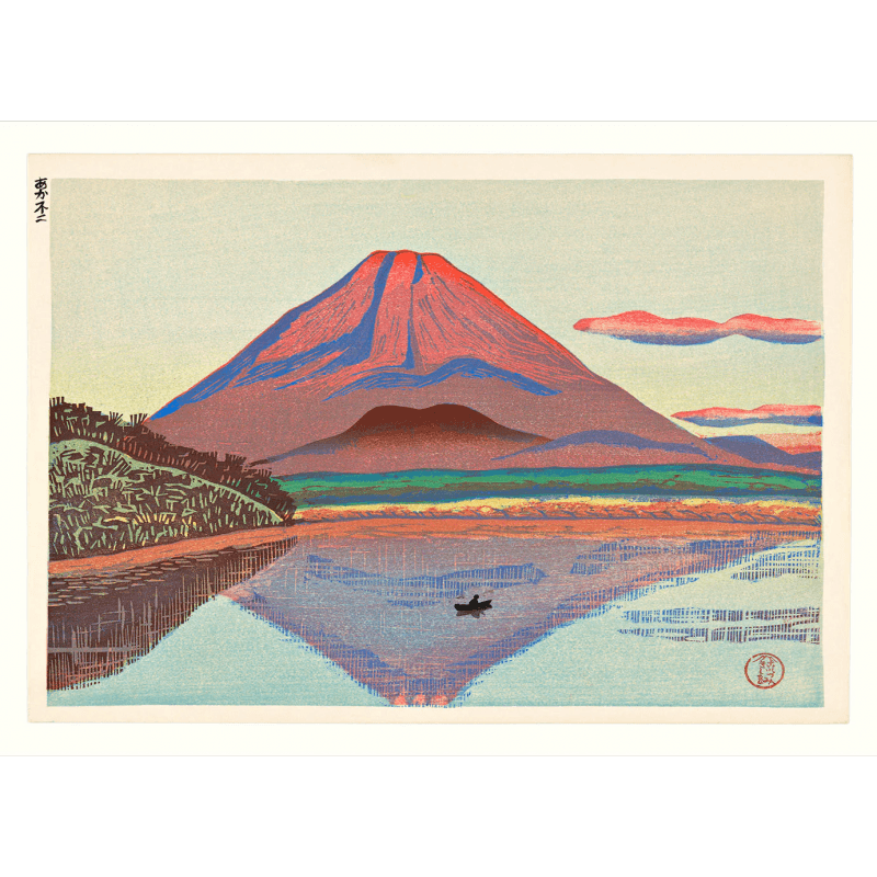 The Dybdahl Co. Red Fuji 50x70 cm. uden ramme
