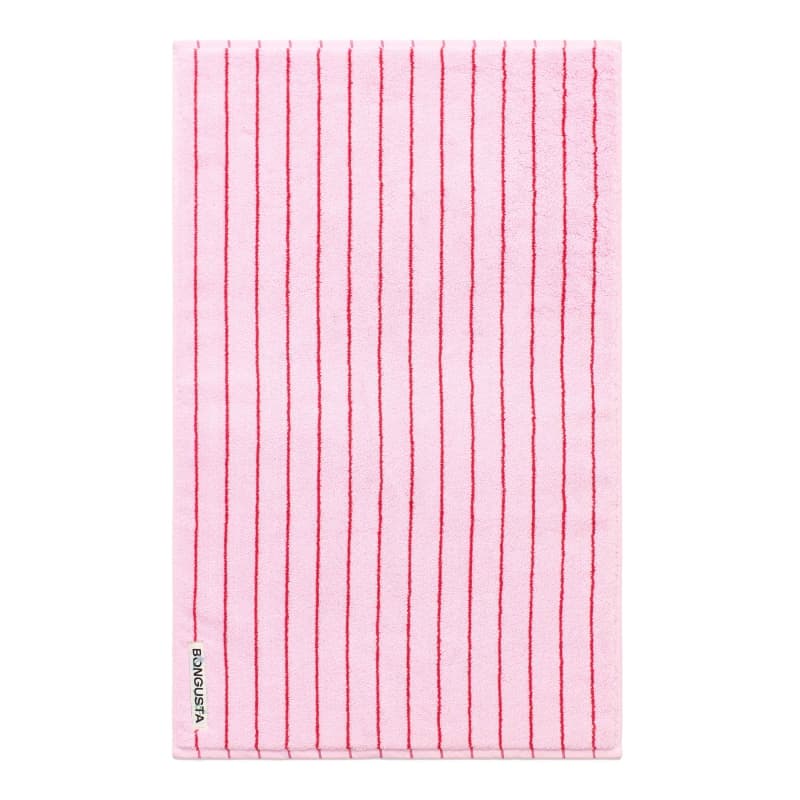 Bongusta Naram Bath Mat Baby Pink & Sky Patrol Red