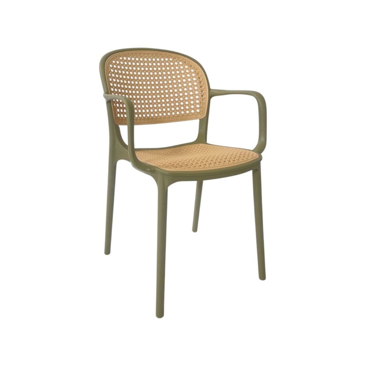 Bistro Armstol Polypropylene - Grøn