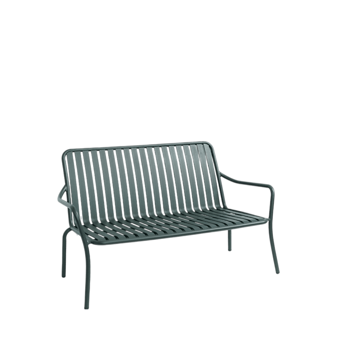 Rimini Loungesofa metal, stabelbar - Kbh-grøn