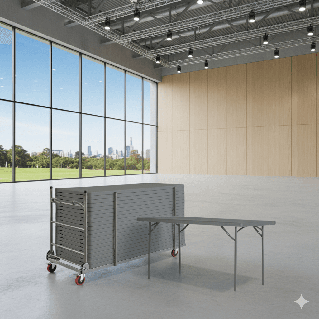 20 Zown XL150 klapborde inkl. bordvogn