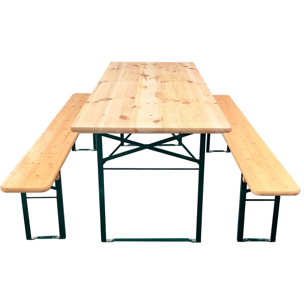 Standard bord-/bænkesæt 220x80cm Naturfarvet