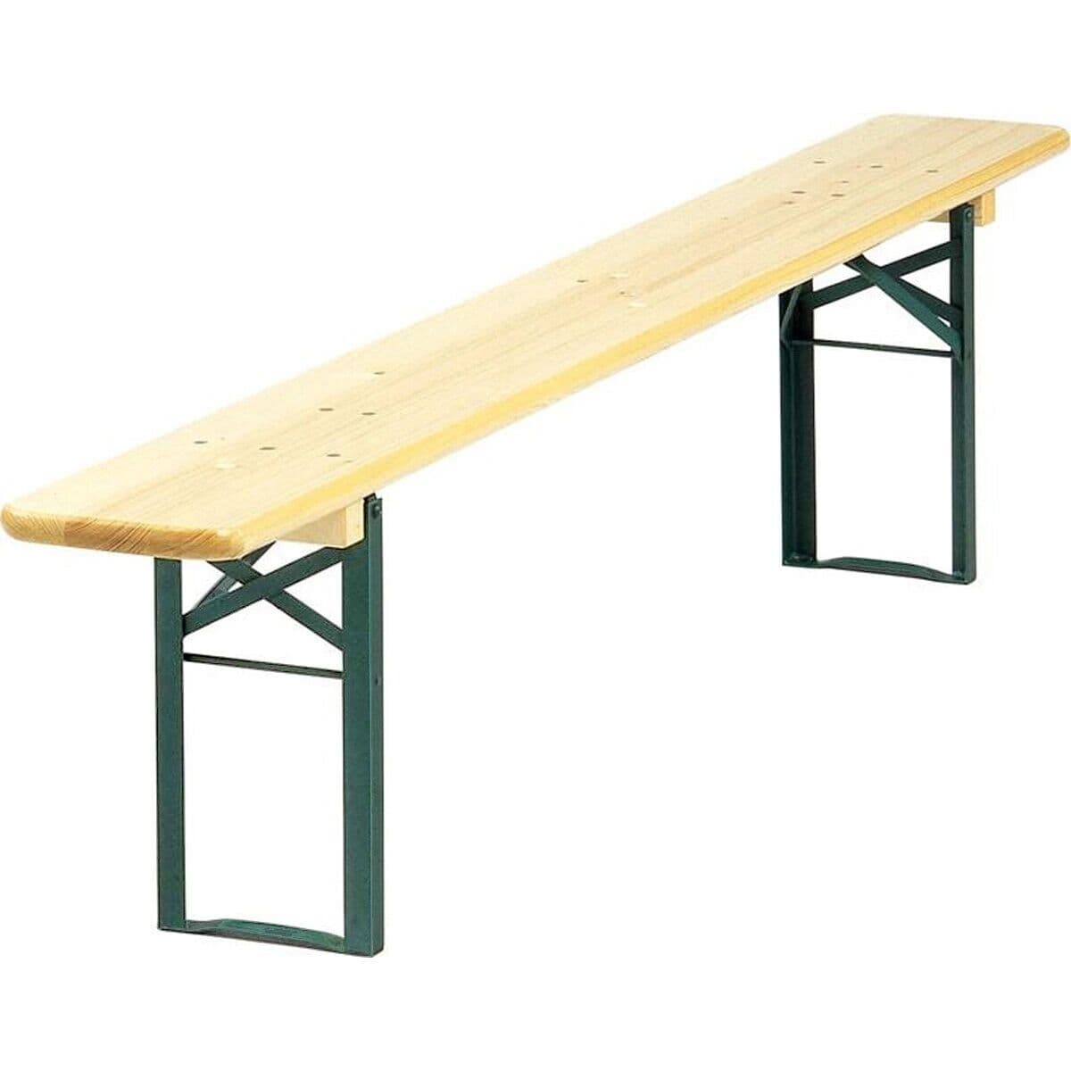 Standard bænk 220x25 cm Naturfarvet