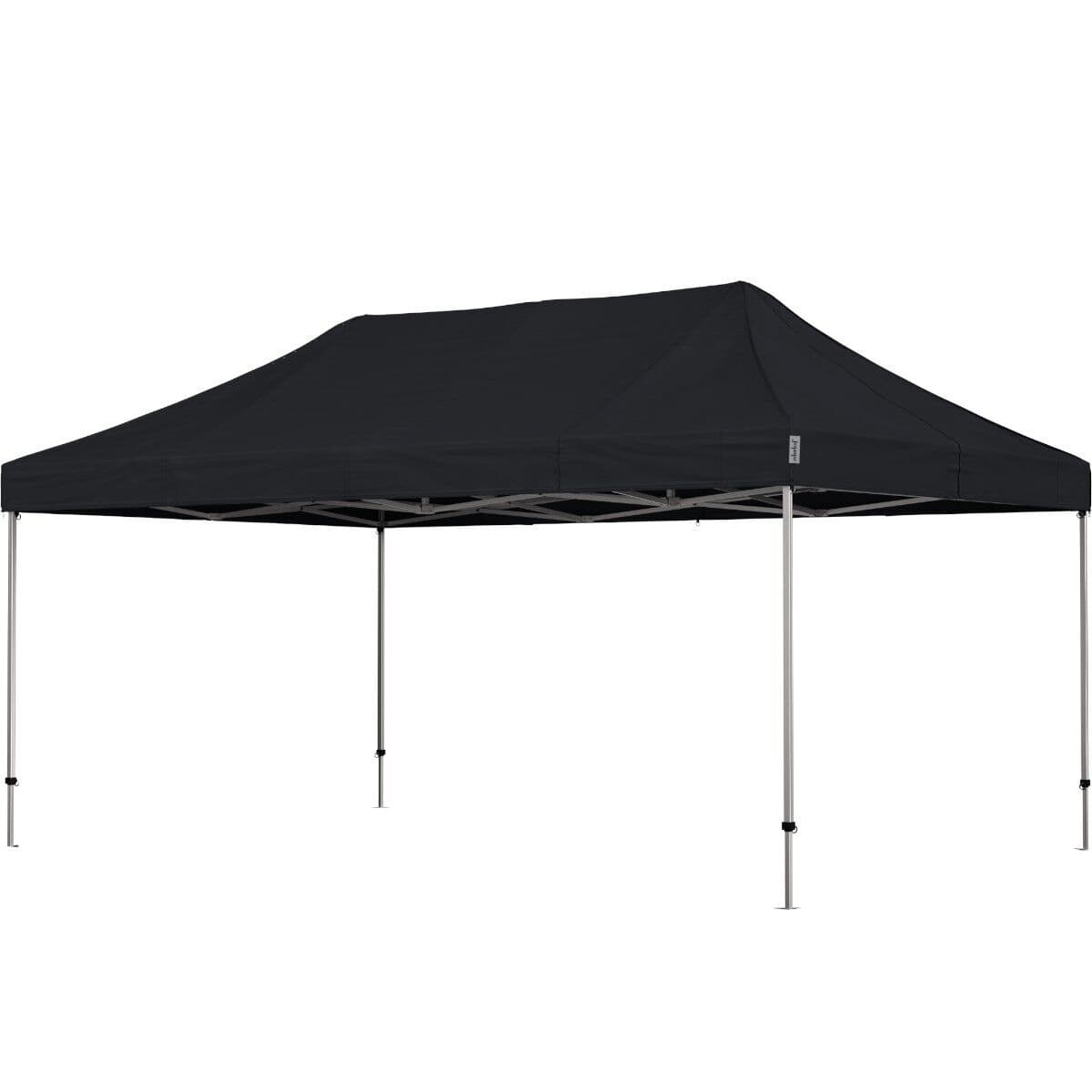 Stand Up Foldetelt Komplet 4x6m Premium Plus - Sort- Flex Tent Pavillion Easy Stand Up Telt