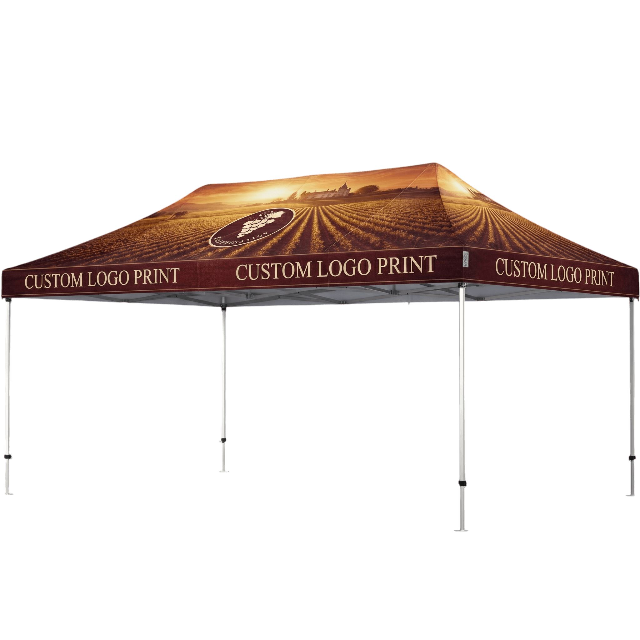 Stand Up Foldetelt Komplet 4x6m Premium Plus - Fullprint- Flex Tent Pavillion Easy Stand Up Telt