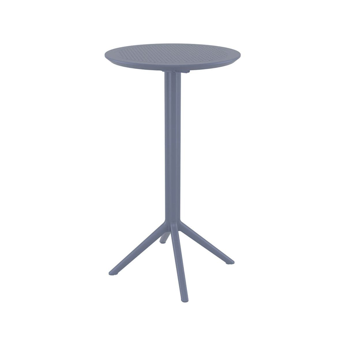 Sky barbord m/vip Ø60cm - Mørkegrå