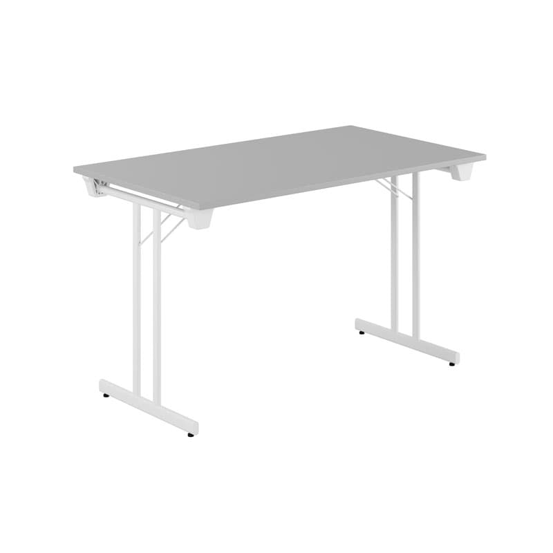 Dinner Style - 120x70cm - Sammenklappeligt bord - Grå-hvid