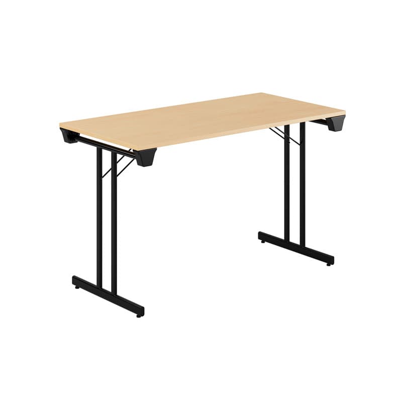 Dinner Style - 120x60cm - Sammenklappeligt bord - Bøg-sort