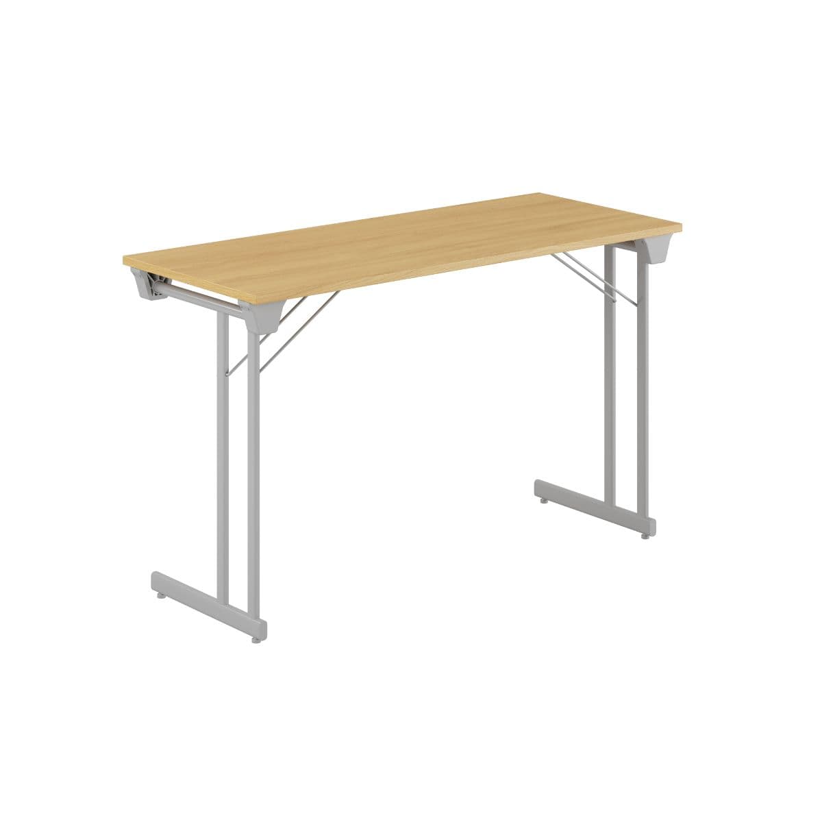 Kongress Style - 120x50cm - Sammenklappeligt bord - Eg-grå