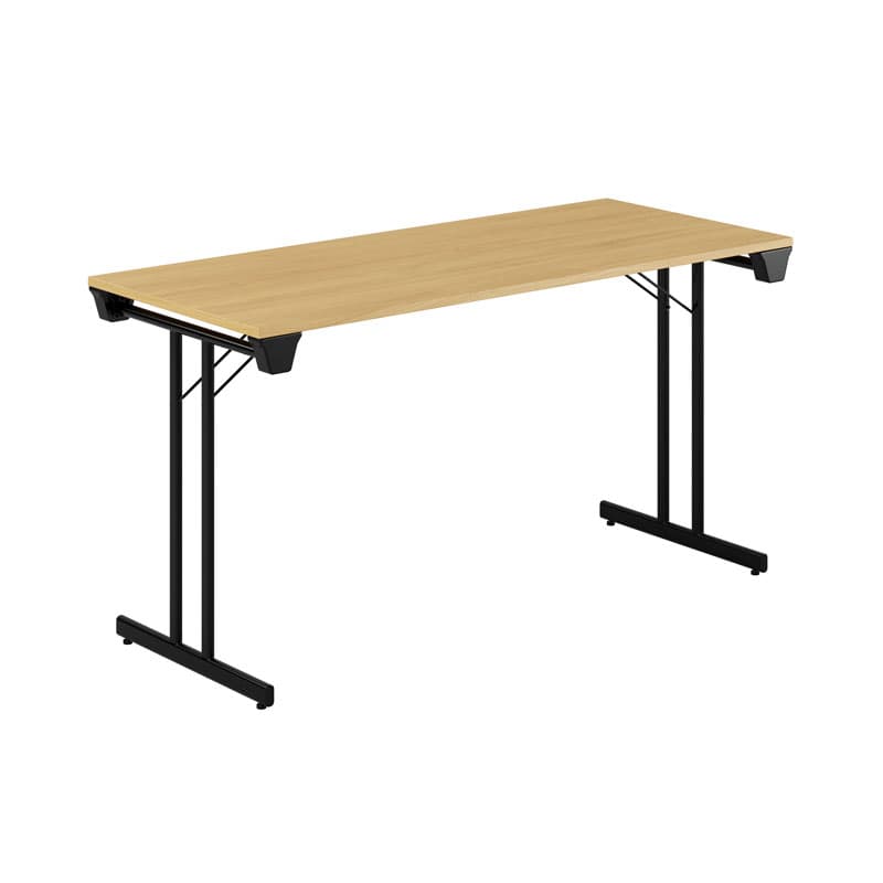 Dinner Style - 140x60cm - Sammenklappeligt bord - Eg-sort