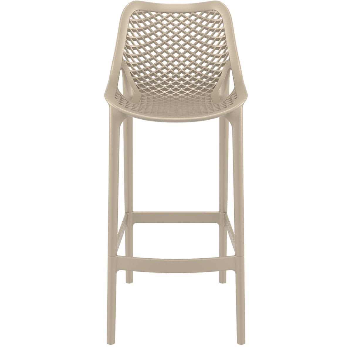Air Barstol polypropylen med sædehøjde 75cm - Taupe
