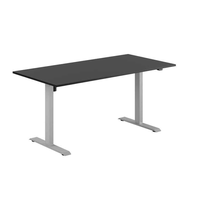 EASY Hæve/Sænkebord m/1 motor 160x80cm - Sort-grå