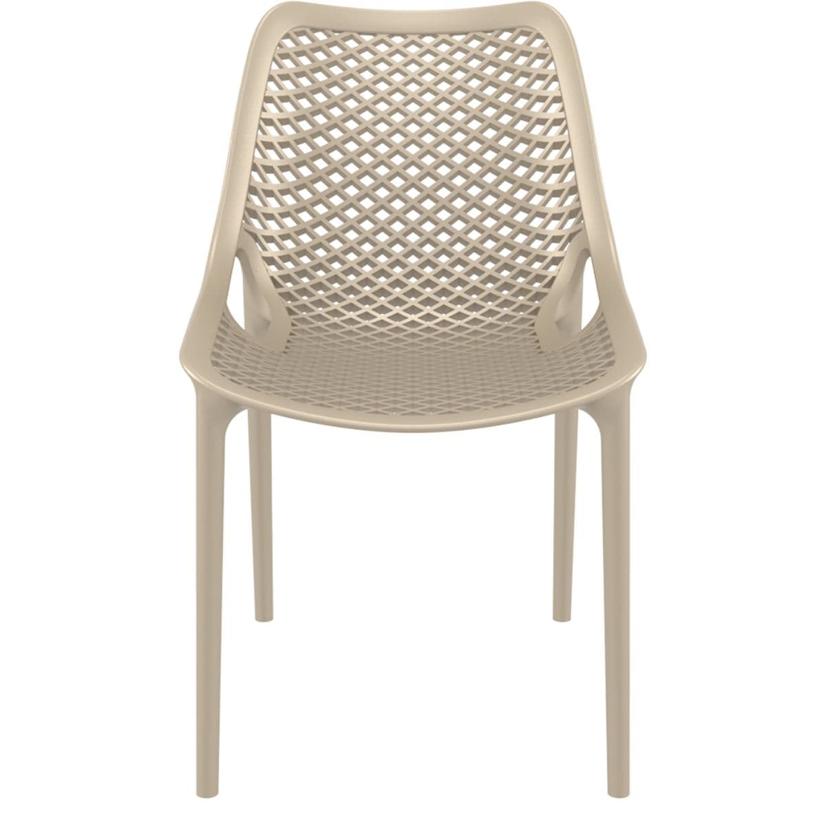 Air - stabelstol polypropylen - Taupe