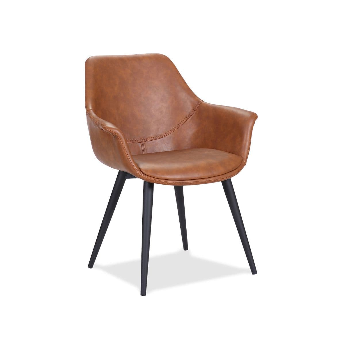 Signe stol - Cognac