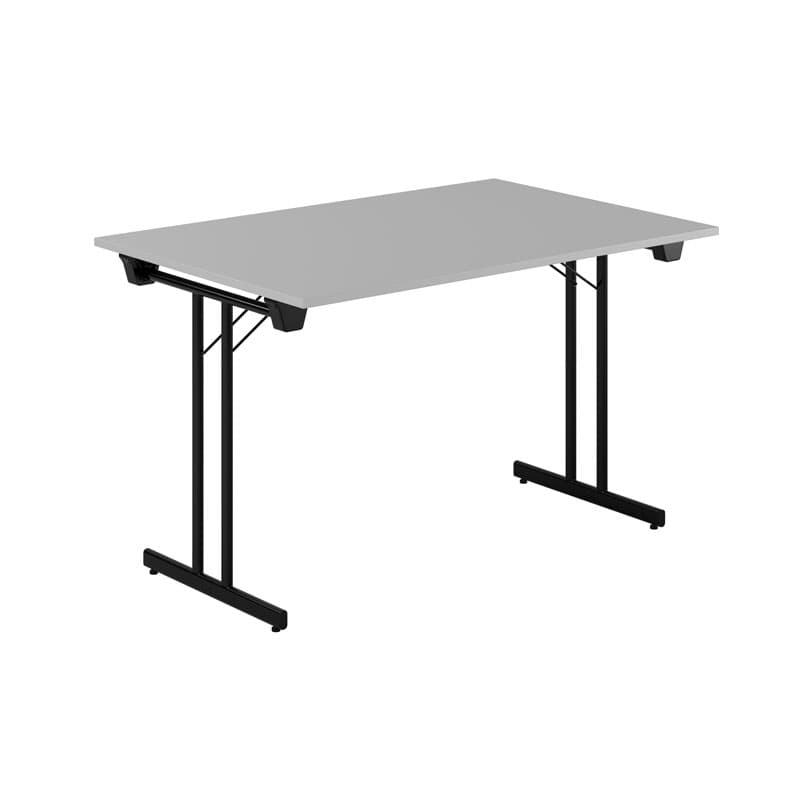 Dinner Style - 120x80cm - Sammenklappeligt bord - Grå-sort