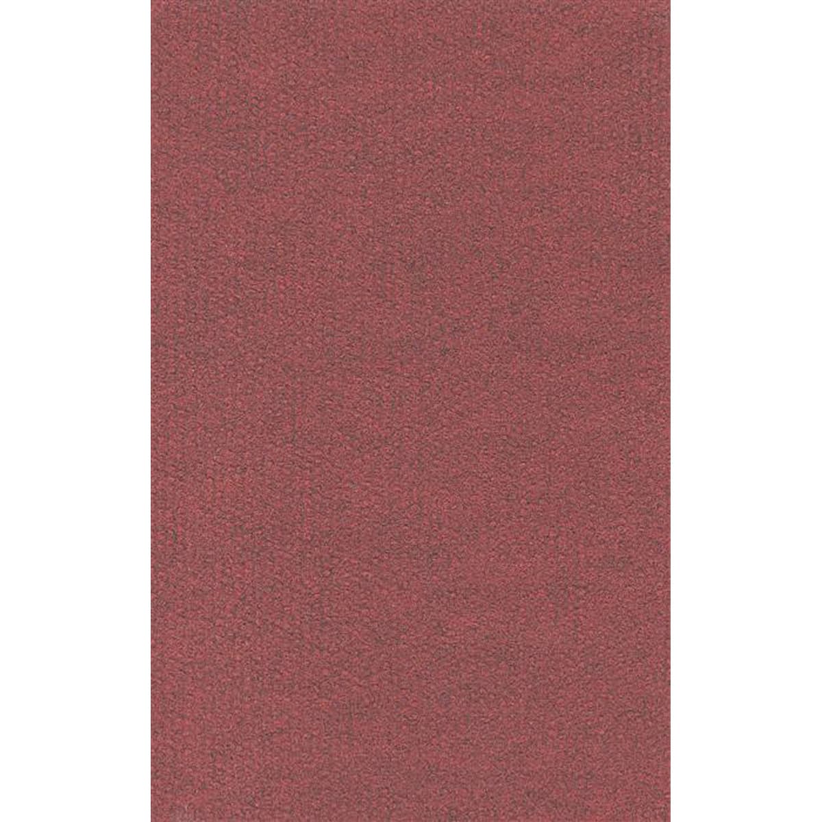 Messetæppe rip/skum 2x35m - Mørk rød-s