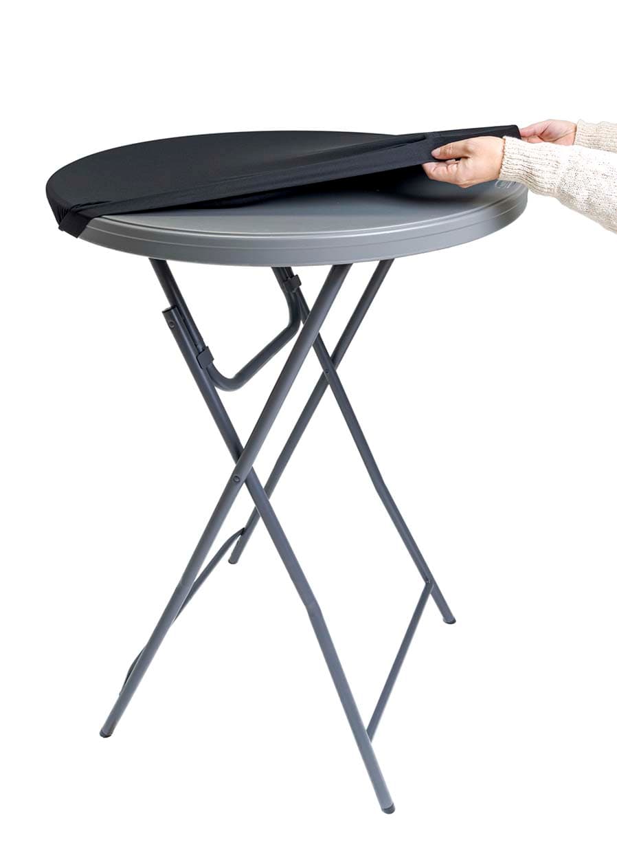 Zown Stretch Top f. ståbord - Sort