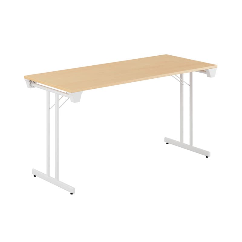 Dinner Style - 140x60cm - Sammenklappeligt bord - Bøg-hvid