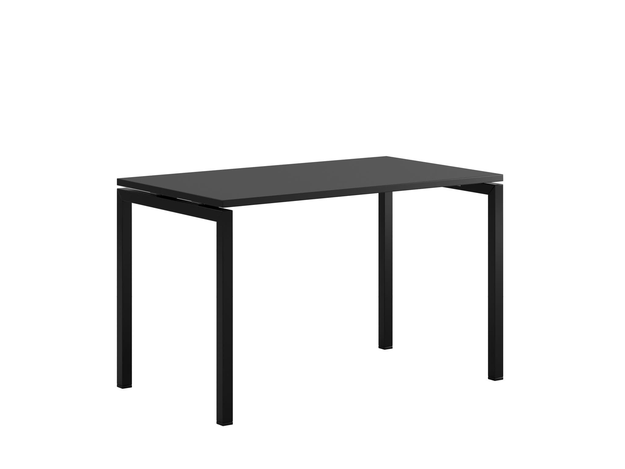 Luna U Bord 120x70cm - Sort -sort