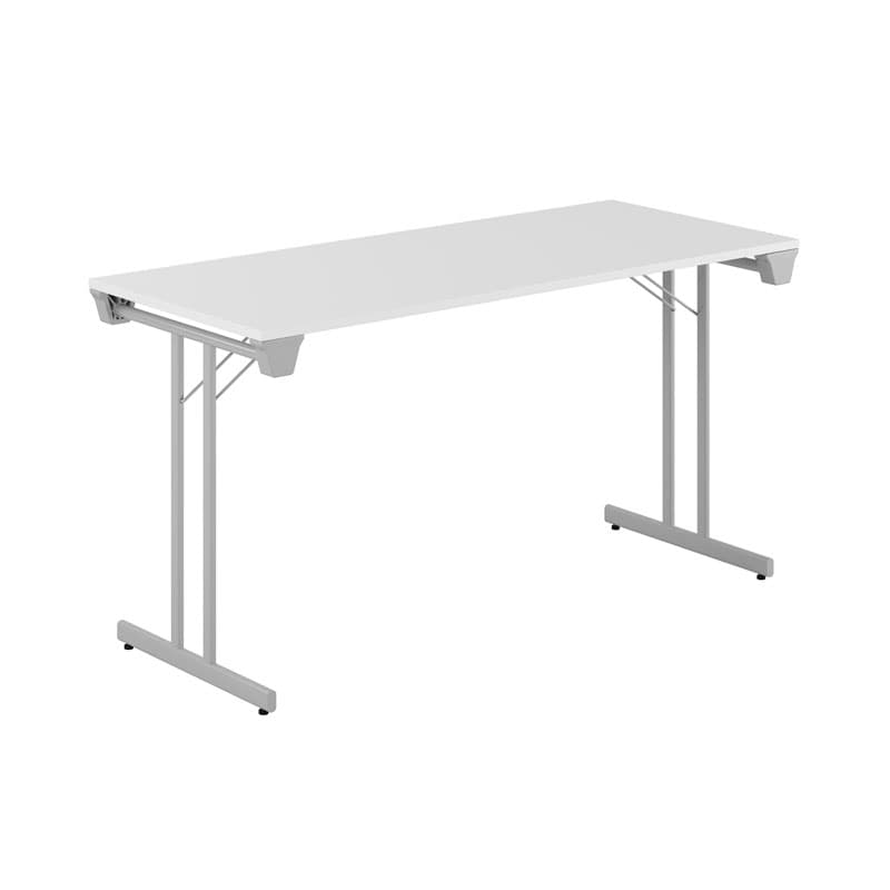 Dinner Style - 140x60cm - Sammenklappeligt bord - Hvid-grå