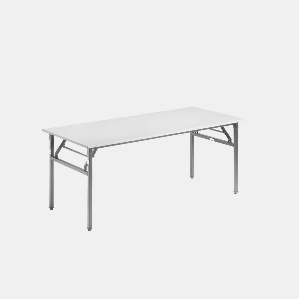 Starko  bord- sammenklappeligt - 140x60cm - Hvid-grå