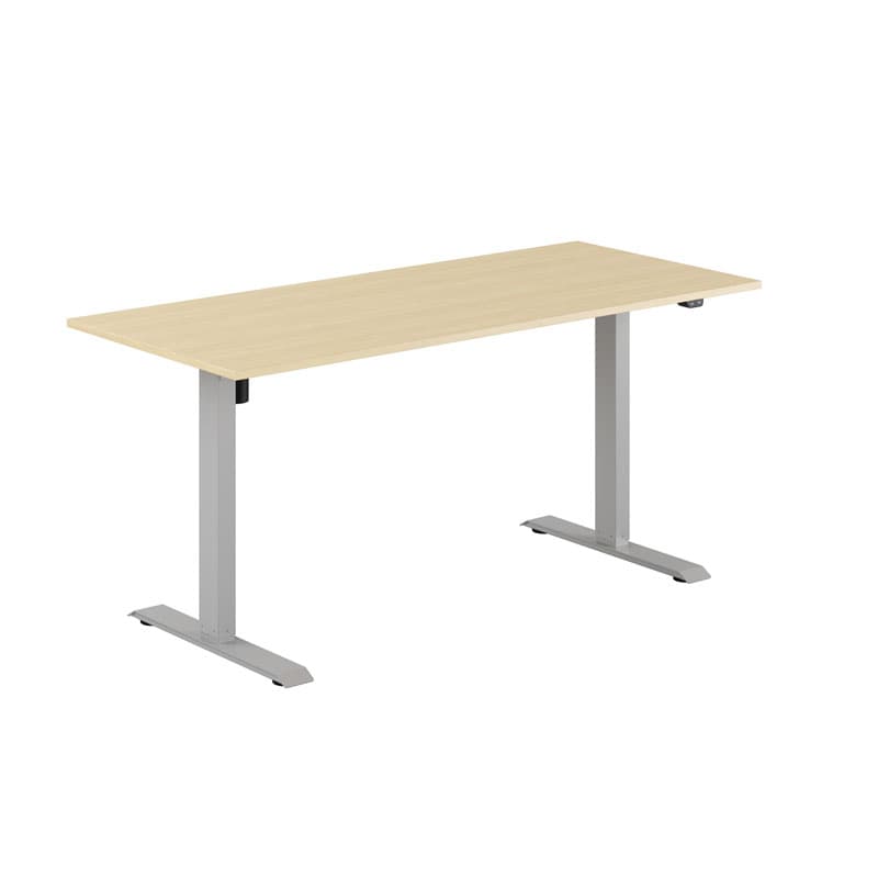 EASY Hæve/Sænkebord m/1 motor 160x70cm - Birk-grå