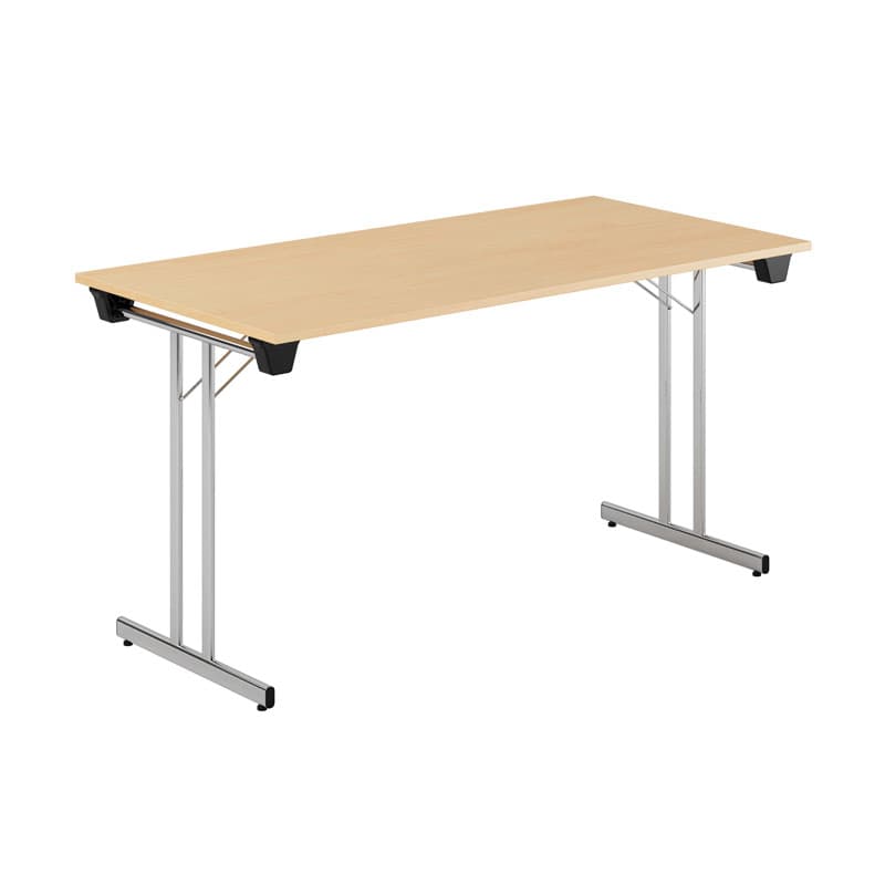 Dinner Style - 140x70cm - Sammenklappeligt bord - Bøg-krom