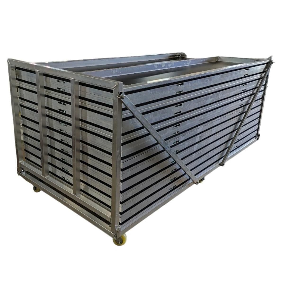 Vagn för Z-Stage Scenmodul 1x2m