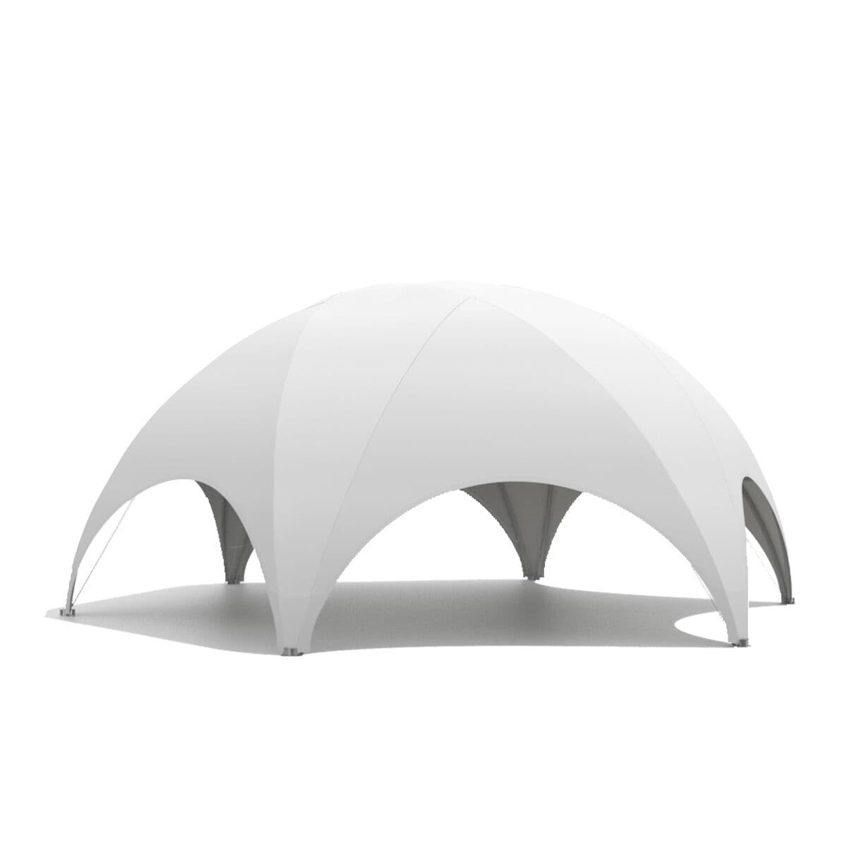 BUBBLE Hexadome M - komplett med takduk, vit