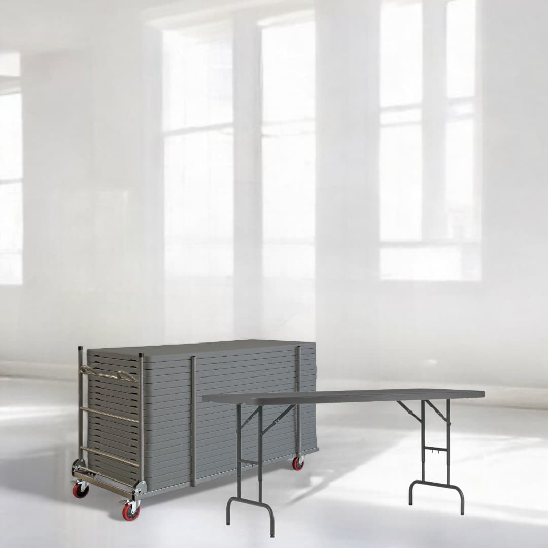 20 Zown XL180 Arbejdsborde inkl. bordvogn