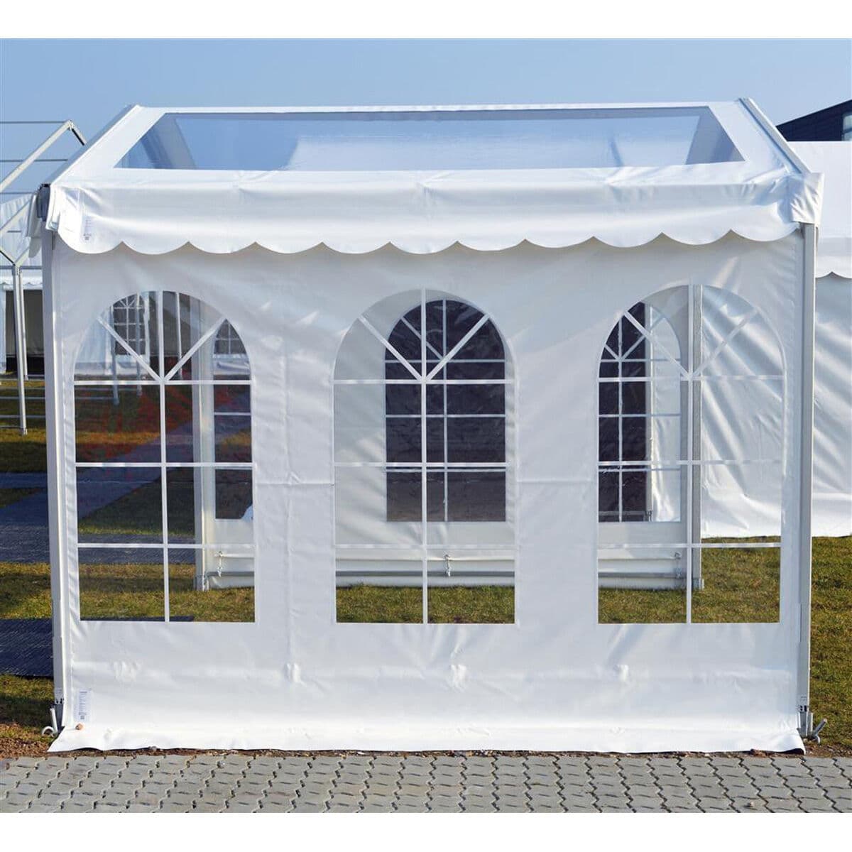 Takduk panorama 6 meter vit PVC