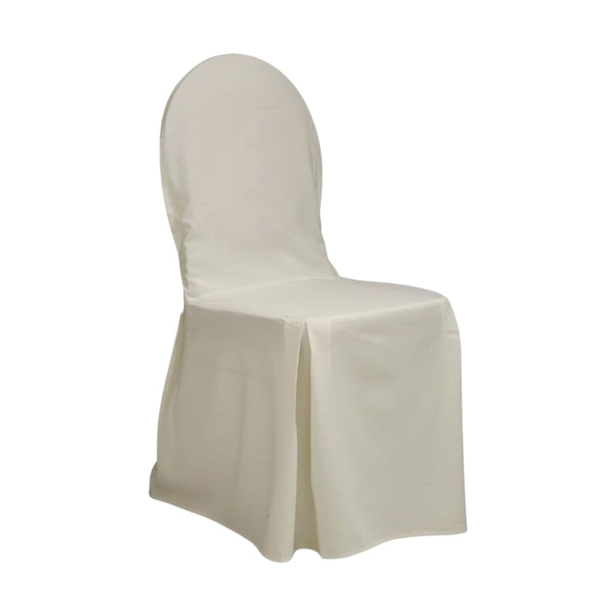 Stolöverdrag Banquet Steel 10-pack - Hvid