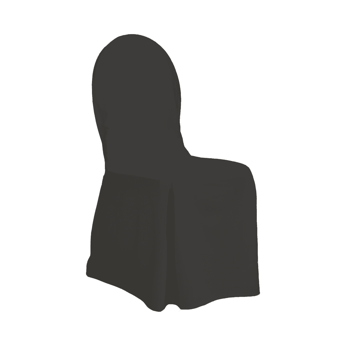 Stolöverdrag Banquet Steel 10-pack - Sort