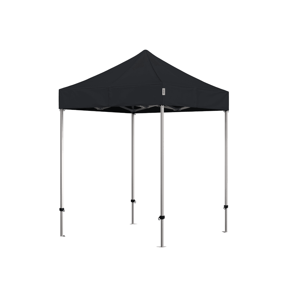 Faltält Komplett 2x2m Premium - Svart