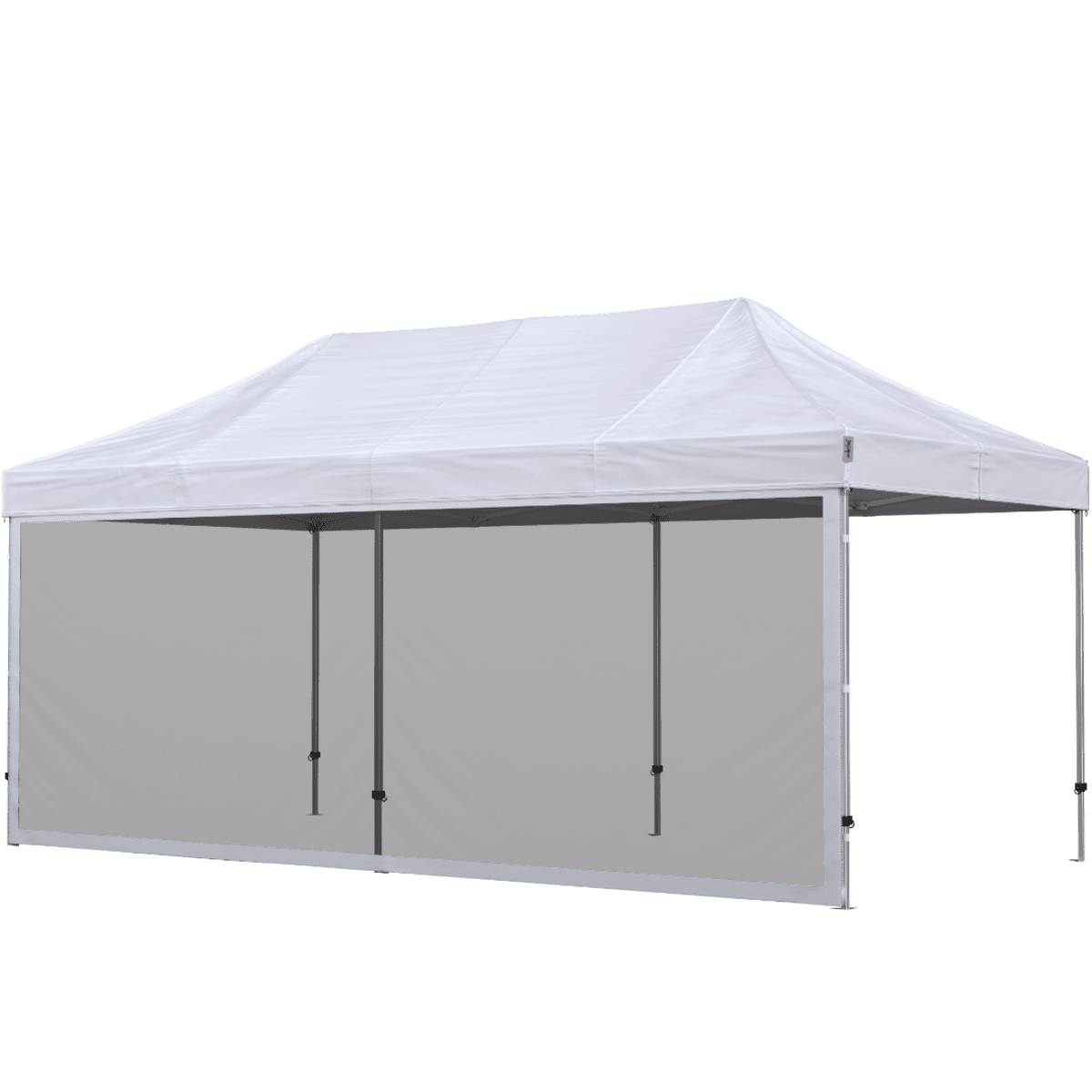 foldetelt sidopanorama 6m - Hvid