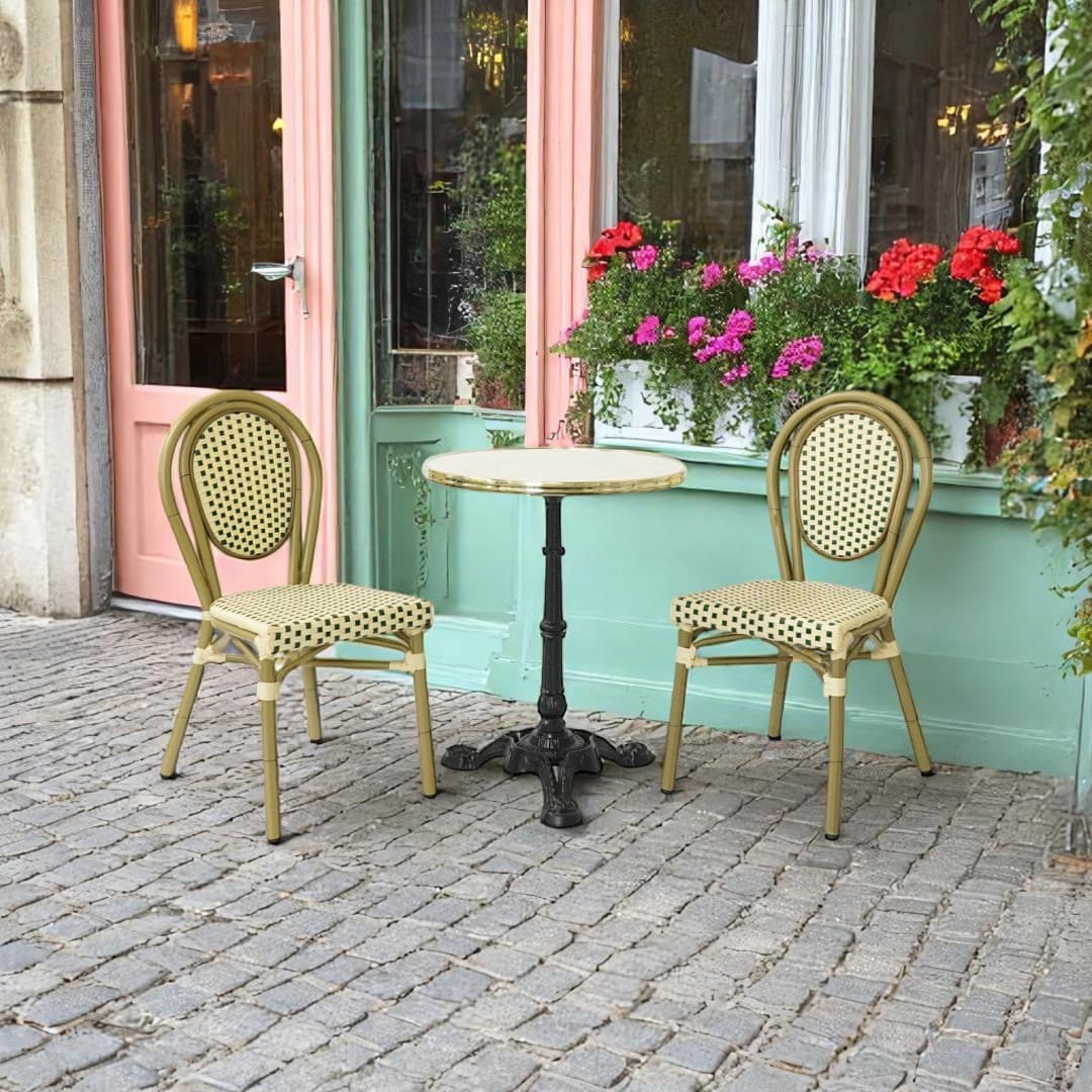 Cafépaket Paris | Grön-beige